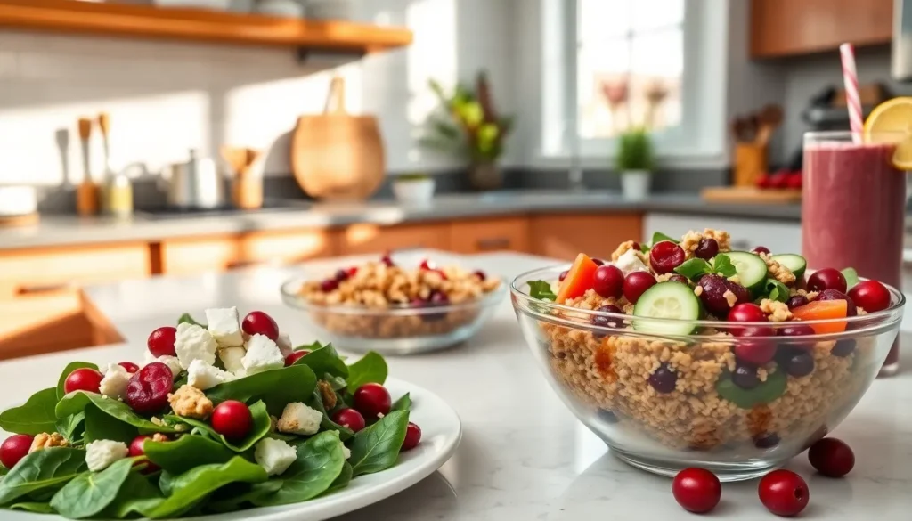 healthy cranberry recipes